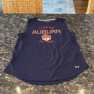 Under Armour Navy Auburn Tigers Tank